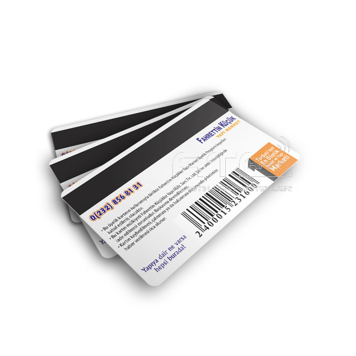 Manyetik Bantlı Kart Manyetik Bantlı Kart