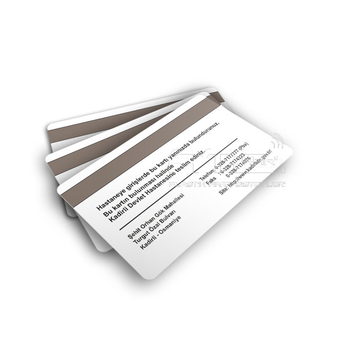 Manyetik Bantlı Kart Manyetik Bantlı Kart