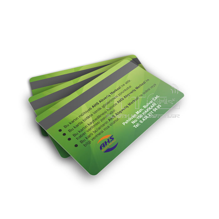 Manyetik Bantlı Kart Manyetik Bantlı Kart