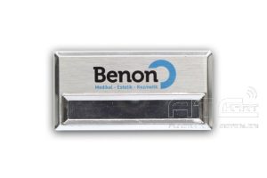 Mıknatıslı Metal Yaka İsimliği